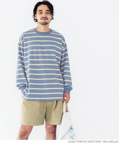 coca(coca)(コカ)の「マルチボーダーロンTee(Tシャツ/カットソー・メンズ・ブラック/ブルー・M/L)」の10枚目の写真
