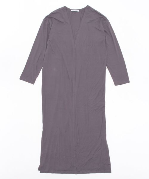 ikka(イッカ)の「ノーカラー羽織り(カーディガン/ボレロ・レディース・ブラウン/チャコールグレー・L/M)」の18枚目の写真
