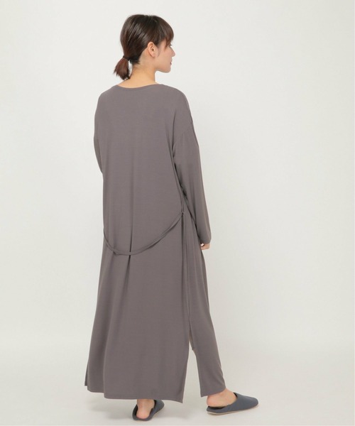 ikka(イッカ)の「ノーカラー羽織り(カーディガン/ボレロ・レディース・ブラウン/チャコールグレー・L/M)」の17枚目の写真