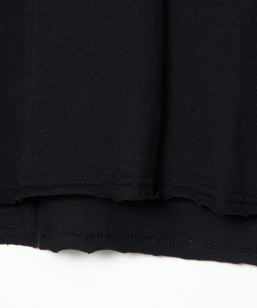 WEGO（ウィゴー）の「WEGO/パイピング切替ロンT（Tシャツ/カットソー・レディース・ブラック/サックスブルー・FREE）」の13枚目の写真