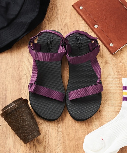 MAISON BREEZE(メゾンブリーズ)の「【SETUP7】MEVAハリケーンスポーツサンダル JIP(サンダル・レディース・ブラック/パープル/イエロー/ホワイト・M/L)」の3枚目の写真