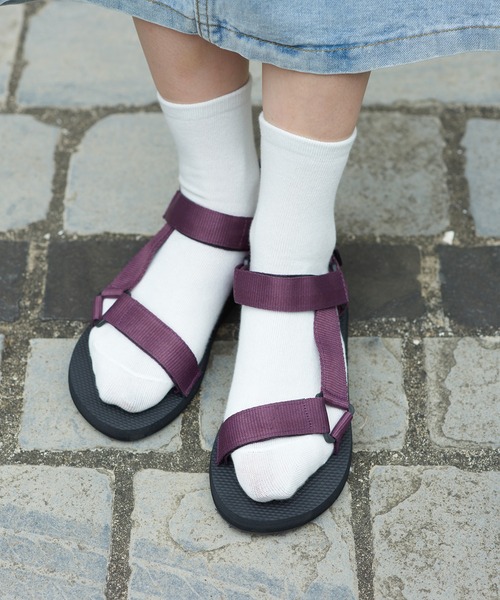 MAISON BREEZE(メゾンブリーズ)の「【SETUP7】MEVAハリケーンスポーツサンダル JIP(サンダル・レディース・ブラック/パープル/イエロー/ホワイト・M/L)」の10枚目の写真