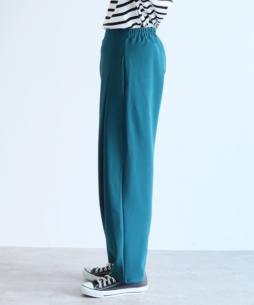 reca（レカ）の「ジョーゼットパンツ（その他パンツ・レディース・ブラック/ダークグリーン/パープル/グリーン系/ラベンダー・FREE）」の8枚目の写真