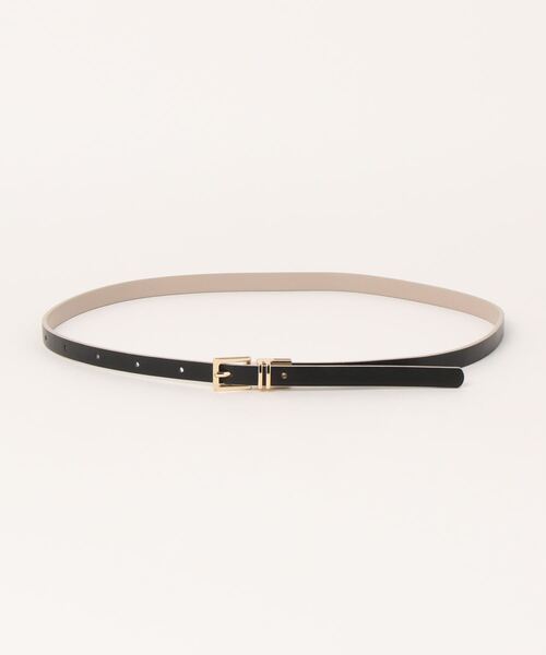N.(N. Natural Beauty Basic)(エヌエヌナチュラルビューティーベーシック)の「リバーシブルベルト(ベルト・レディース・ブラック/ベージュ/ブラウン・FREE)」の6枚目の写真