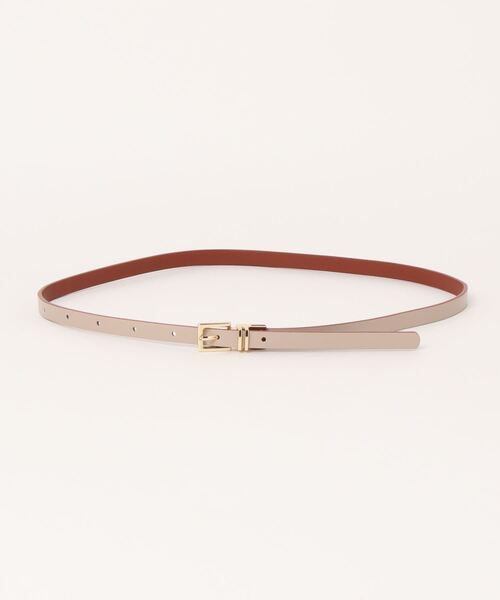 N.(N. Natural Beauty Basic)(エヌエヌナチュラルビューティーベーシック)の「リバーシブルベルト(ベルト・レディース・ブラック/ベージュ/ブラウン・FREE)」の4枚目の写真