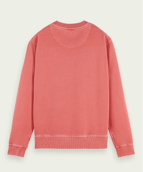 SCOTCH&SODA（スコッチアンドソーダ）の「グラフィック クルーネック スウェット【167222】（スウェット・メンズ・オフホワイト/レッド・MEDIUM/LARGE/SMALL）」の17枚目の写真