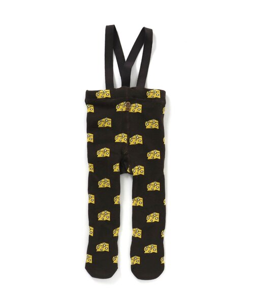 BREEZE（ブリーズ）の「アニマルサスペンダー付きタイツ（その他ベビーウェア・キッズ・ベージュ/ブルー/アイボリー/チャコール・80）」の3枚目の写真