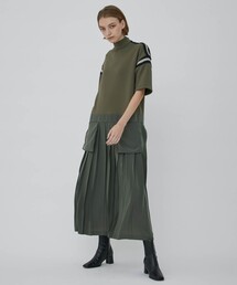 CITY TOKYO | プリーツドッキングカットワンピ(ワンピース)