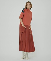 CITY TOKYO | プリーツドッキングカットワンピ(ワンピース)