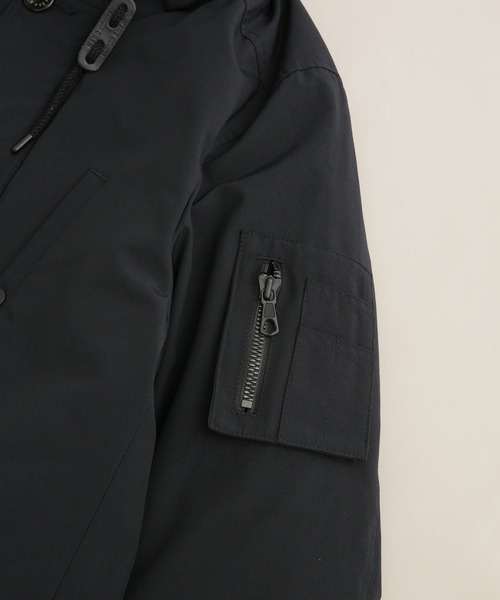 NANO universe（ナノユニバース）の「LB.03/西川ダウン(R)/アークティックダウン（ダウンジャケット/コート・メンズ・ブラック/ブラウン/ダークネイビー・S/M/L/XL）」の22枚目の写真