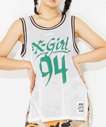X-girl | X-girl × HUF HOME TEAM JERSEY TANK(タンクトップ)