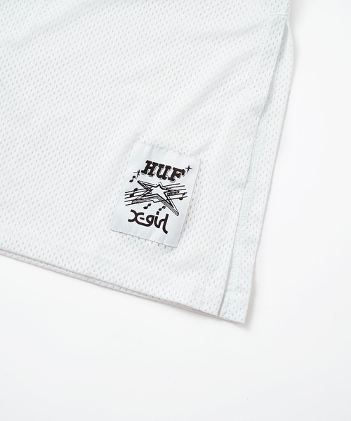 X-girl（エックスガール）の「X-girl × HUF HOME TEAM JERSEY TANK（タンクトップ・レディース・ホワイト・S/M）」の15枚目の写真