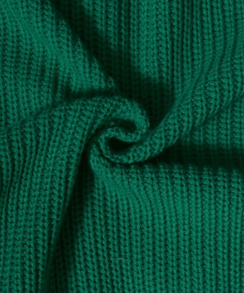 ANPAS(アンパス)の「High Bulked Yarn Half Cardigan Stitch Knit Cardigan/ハイバルキー 片畦編み ルーズニットカーディガン(カーディガン/ボレロ・メンズ・ブラック/ロイヤルブルー/ライトグレー/パープル/グリーン/マスタード/グレイッシュベージュ・L/M/LL)」の22枚目の写真
