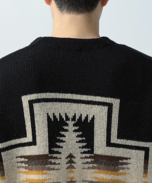 PENDLETON(ペンドルトン)の「【PENDLETON】JACQUARD KNIT CARDIGAN EX(カーディガン/ボレロ・メンズ・ブラック/ネイビー/アイボリー・MEDIUM/LARGE)」の18枚目の写真
