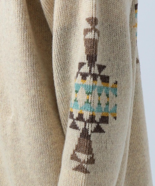 PENDLETON(ペンドルトン)の「【PENDLETON】JACQUARD KNIT CARDIGAN EX(カーディガン/ボレロ・メンズ・ブラック/ネイビー/アイボリー・MEDIUM/LARGE)」の22枚目の写真