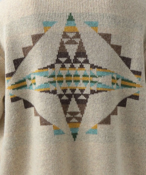 セール】【PENDLETON】JACQUARD KNIT CARDIGAN EX（カーディガン