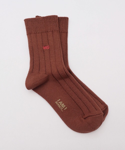 I am I in fact...（アイアムアイインファクト）の「WEEKLY SOX 2022（ソックス/靴下・レディース・グレー/ブルー/ホワイト/ブラウン/レッド/ピンク/グリーン・FREE）」の3枚目の写真