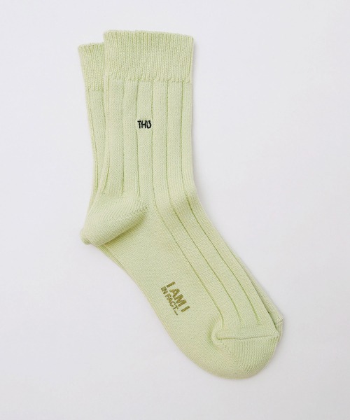 I am I in fact...（アイアムアイインファクト）の「WEEKLY SOX 2022（ソックス/靴下・レディース・グレー/ブルー/ホワイト/ブラウン/レッド/ピンク/グリーン・FREE）」の4枚目の写真