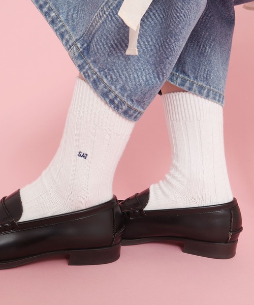 I am I in fact...（アイアムアイインファクト）の「WEEKLY SOX 2022（ソックス/靴下・レディース・グレー/ブルー/ホワイト/ブラウン/レッド/ピンク/グリーン・FREE）」の12枚目の写真