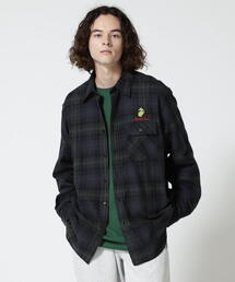 AVIREX | L/S CHECK SHIRT USMC / チェック シャツ USMC / AVIREX/ アヴィレックス(シャツ/ブラウス)