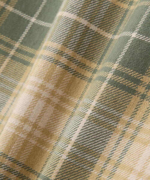 AVIREX(アヴィレックス)の「L/S CHECK SHIRT USMC / チェック シャツ USMC / AVIREX/ アヴィレックス(シャツ/ブラウス・メンズ・ベージュ/ネイビー/オレンジ・M/L/2XL/XL)」の12枚目の写真