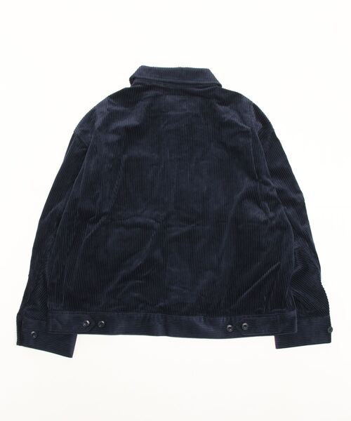 WELLDER(ウェルダー)の「WELLDER × Dickies Re.Eisenhower Jacket (WM22AJK06)(ブルゾン・メンズ・ネイビー/ベージュ/ブラウン・3/5/4)」の4枚目の写真