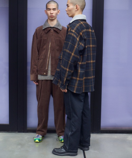 WELLDER(ウェルダー)の「WELLDER × Dickies Re.Eisenhower Jacket (WM22AJK06)(ブルゾン・メンズ・ネイビー/ベージュ/ブラウン・3/5/4)」の6枚目の写真