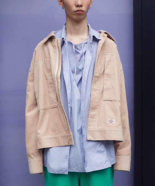 WELLDER(ウェルダー)の「WELLDER × Dickies Re.Eisenhower Jacket (WM22AJK06)(ブルゾン・メンズ・ネイビー/ベージュ/ブラウン・3/5/4)」の8枚目の写真