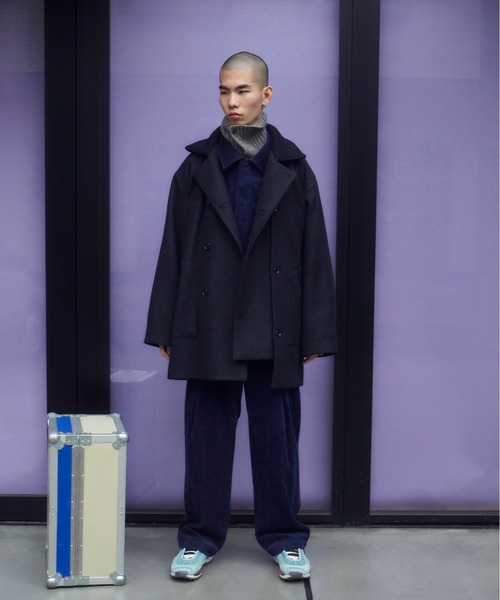 WELLDER(ウェルダー)の「WELLDER × Dickies Re.Eisenhower Jacket (WM22AJK06)(ブルゾン・メンズ・ネイビー/ベージュ/ブラウン・3/5/4)」の10枚目の写真