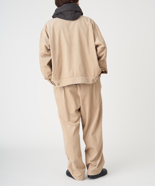 WELLDER(ウェルダー)の「WELLDER × Dickies Re.Eisenhower Jacket (WM22AJK06)(ブルゾン・メンズ・ネイビー/ベージュ/ブラウン・3/5/4)」の16枚目の写真