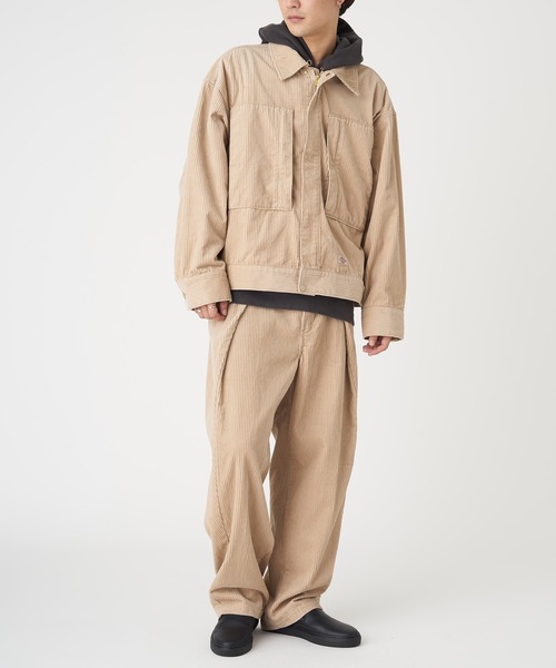 WELLDER(ウェルダー)の「WELLDER × Dickies Re.Eisenhower Jacket (WM22AJK06)(ブルゾン・メンズ・ネイビー/ベージュ/ブラウン・3/5/4)」の20枚目の写真