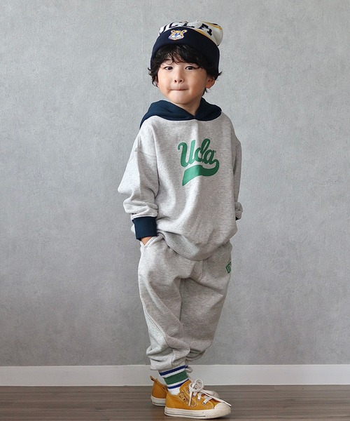 UCLA（ユーシーエルエー）の「【KIDS】【UCLA/ユーシーエルエー】TYPY別注プリントスウェットフーディー/パーカー（パーカー・キッズ・アイボリー・XL/M/XXL/L/S）」の12枚目の写真