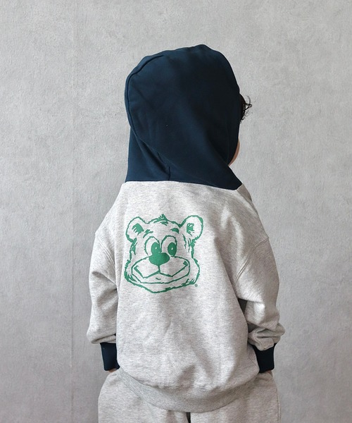 UCLA（ユーシーエルエー）の「【KIDS】【UCLA/ユーシーエルエー】TYPY別注プリントスウェットフーディー/パーカー（パーカー・キッズ・アイボリー・XL/M/XXL/L/S）」の11枚目の写真