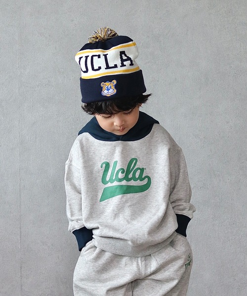 UCLA（ユーシーエルエー）の「【KIDS】【UCLA/ユーシーエルエー】TYPY別注プリントスウェットフーディー/パーカー（パーカー・キッズ・アイボリー・XL/M/XXL/L/S）」の9枚目の写真