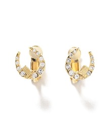 馬蹄モチーフイヤリング