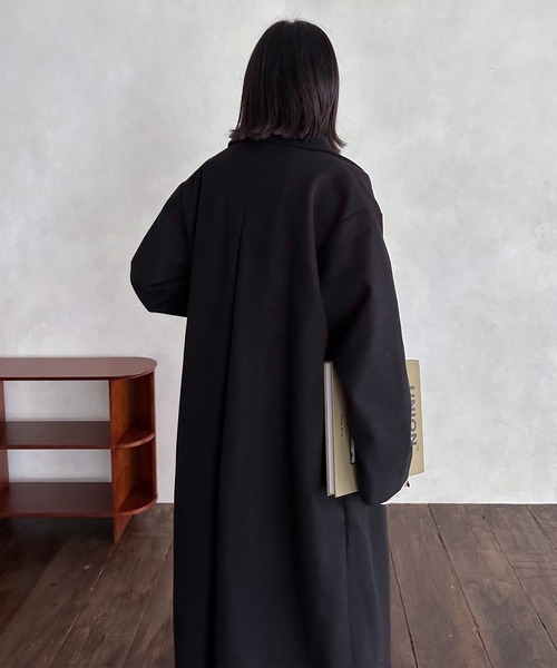 hellam（へラム）の「バックボリュームコート（その他アウター・レディース・ブラック/アイボリー/モカ/杢グレー/グリーン/ブラウン・FREE）」の20枚目の写真