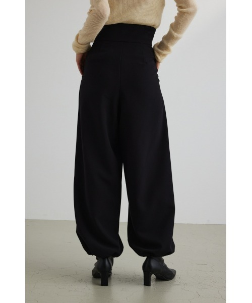 STYLEMIXER（スタイルミキサー）の「ハイウエストバルーンパンツ（その他パンツ・レディース・ネイビー/ブラック・SMALL/MEDIUM）」の3枚目の写真