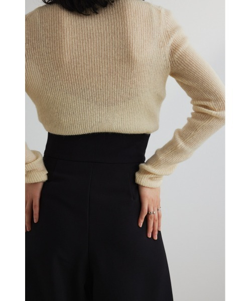 STYLEMIXER（スタイルミキサー）の「ハイウエストバルーンパンツ（その他パンツ・レディース・ネイビー/ブラック・SMALL/MEDIUM）」の4枚目の写真