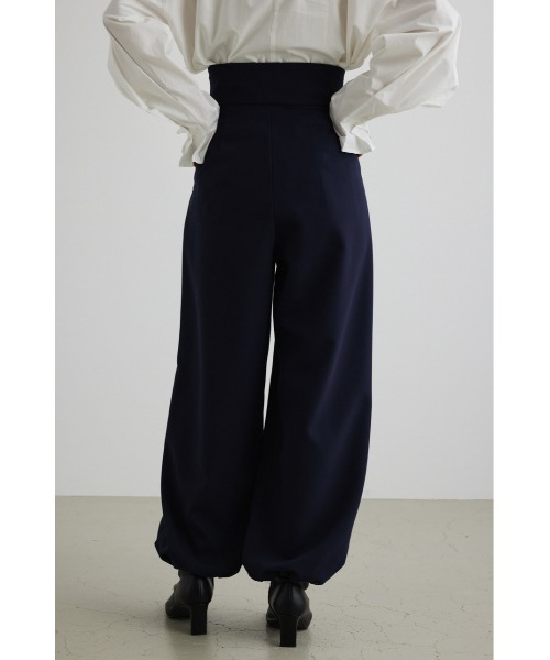 STYLEMIXER（スタイルミキサー）の「ハイウエストバルーンパンツ（その他パンツ・レディース・ネイビー/ブラック・SMALL/MEDIUM）」の9枚目の写真