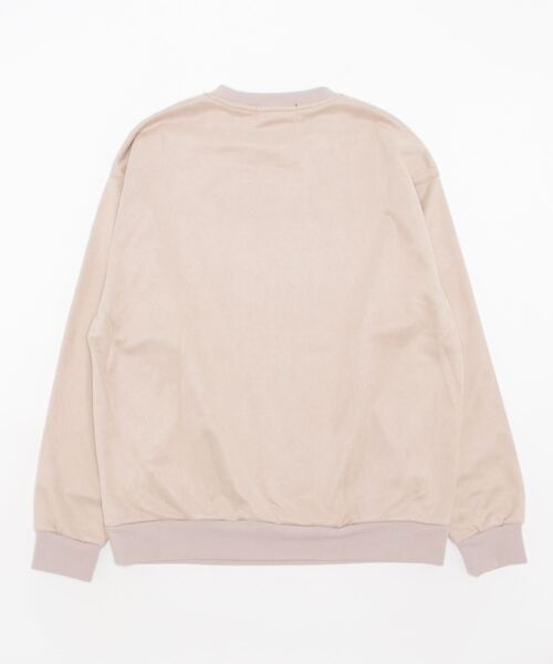 Grand PARK（グランドパーク）の「裏フリーススエードスウェット（スウェット・メンズ・ベージュ/アイボリー/ブルー・MEDIUM/LARGE）」の4枚目の写真
