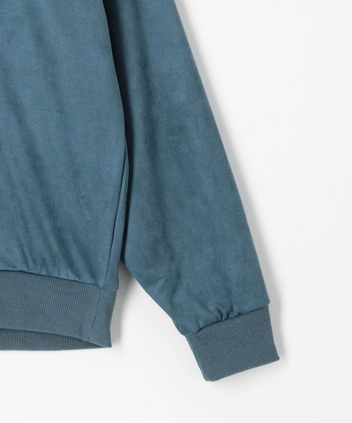 Grand PARK（グランドパーク）の「裏フリーススエードスウェット（スウェット・メンズ・ベージュ/アイボリー/ブルー・MEDIUM/LARGE）」の6枚目の写真