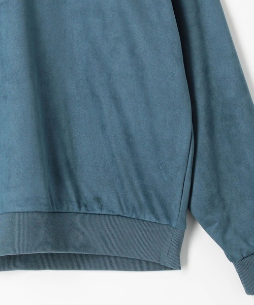 Grand PARK（グランドパーク）の「裏フリーススエードスウェット（スウェット・メンズ・ベージュ/アイボリー/ブルー・MEDIUM/LARGE）」の7枚目の写真