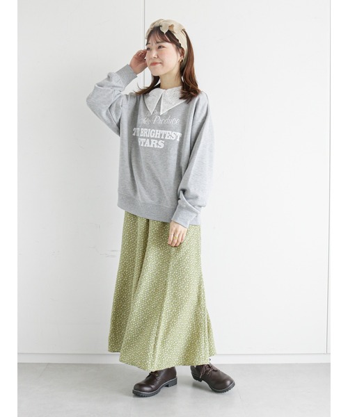 ehka sopo(エヘカソポ)の「花柄しぼしぼマーメイドスカート(スカート・レディース・ブラック/ブラウン/グリーン・フリ-)」の22枚目の写真