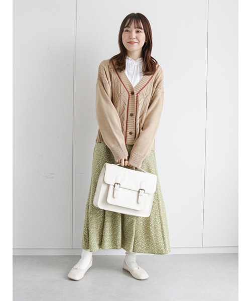 ehka sopo(エヘカソポ)の「花柄しぼしぼマーメイドスカート(スカート・レディース・ブラック/ブラウン/グリーン・フリ-)」の8枚目の写真