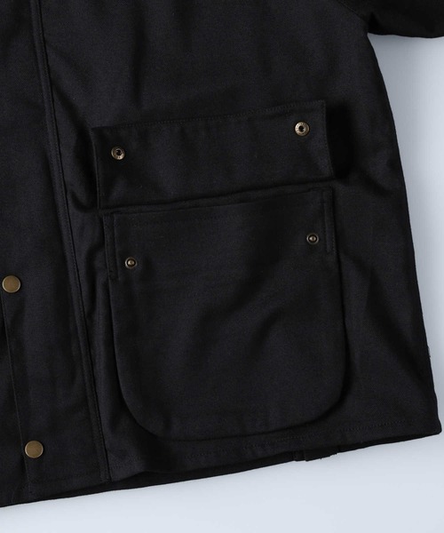 HONEYSUCKLE ROSE(ハニーサックルローズ)の「【HONEYSUCKLE ROSE】衿配色ジャケット(その他アウター・レディース・グレー/ブラック・M/L)」の10枚目の写真