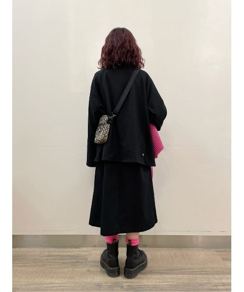 HONEYSUCKLE ROSE(ハニーサックルローズ)の「【HONEYSUCKLE ROSE】衿配色ジャケット(その他アウター・レディース・グレー/ブラック・M/L)」の15枚目の写真