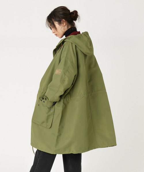 Levi's(リーバイス)の「Levi's/リーバイス SLOANレインジャケット MARTINI OLIVE(ミリタリージャケット・レディース・マルチ・M/XS/S)」の5枚目の写真