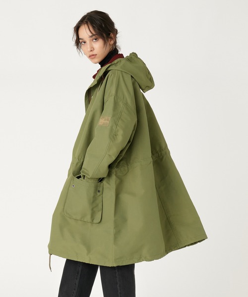 Levi's(リーバイス)の「Levi's/リーバイス SLOANレインジャケット MARTINI OLIVE(ミリタリージャケット・レディース・マルチ・M/XS/S)」の4枚目の写真