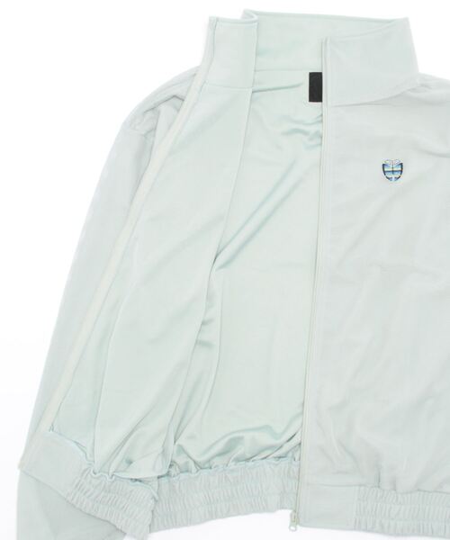 ANNA SUI(アナスイ)の「ANNA SUI Archive シアートラックジャケット(ブルゾン・レディース・ブラック/ホワイト/グリーン・M/L/XL)」の5枚目の写真