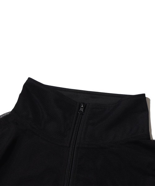 ANNA SUI(アナスイ)の「ANNA SUI Archive シアートラックジャケット(ブルゾン・レディース・ブラック/ホワイト/グリーン・M/L/XL)」の7枚目の写真